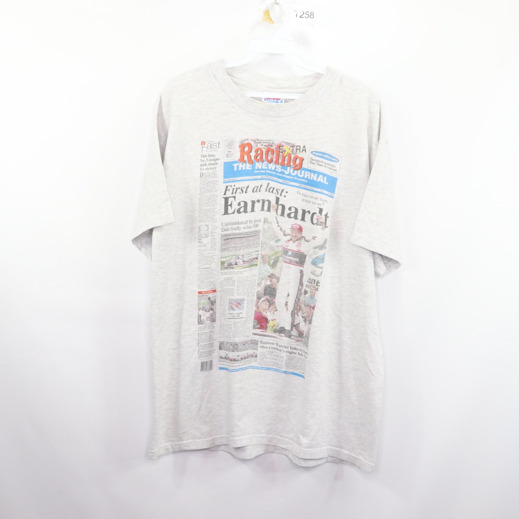 90s Mens Large Dale Earnhardt 98 Daytona 500 Shirt